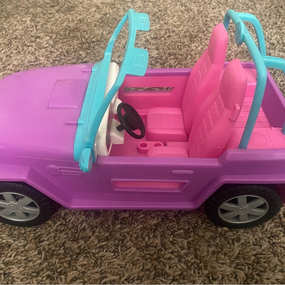 Barbie Jeep car